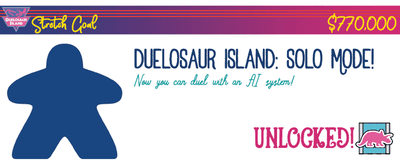 Duelosaur Island: Extreme Edition (Kickstarter forudbestilling Special) Game Steward Brætspil Geek, Kickstarter -spil, spil, Kickstarter -brætspil, brætspil, spilene Steward