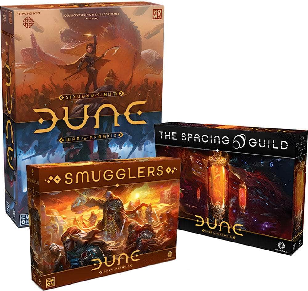 Dune-sota arrakisille: Carrall Pledge Bundle (Kickstarter Preder Tilaus) Kickstarter Board Game CMON KS001326a