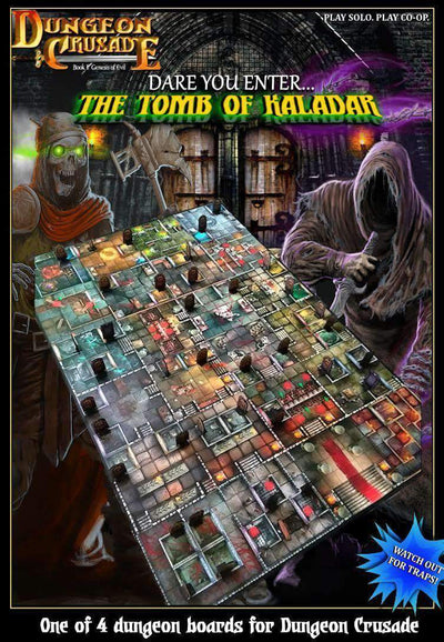 Dungeon Crusade - Book I: Genesis of Evil (Kickstarter Pre-Order Special) Kickstarter Board Game The Game Steward