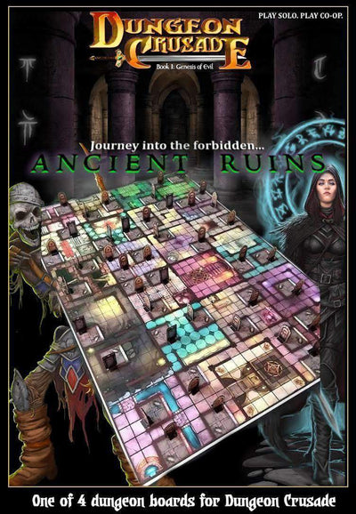 Dungeon Crusade - الكتاب الأول: Genesis of Evil (طلب مسبق خاص من Kickstarter) لعبة Kickstarter Board Game Steward