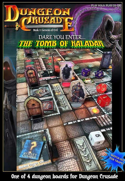 地牢十字軍 - 書I：邪惡的創世紀（Kickstarter預訂特別）Kickstarter棋盤遊戲 Game Steward
