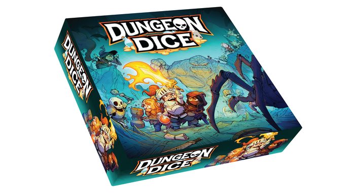 Golden Bell Games Dungeon Dice – Kickstarter Edition Board Game