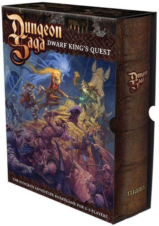 Dungeon Saga: Quest de Dwarf King (Kickstarter Special) jogo de tabuleiro Kickstarter Mantic Games KS800119A