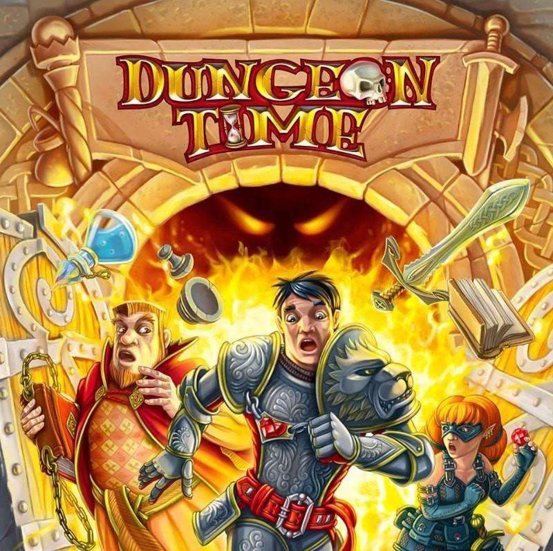Dungeon Time - um jogo de cartão de fantasia em tempo real cooperativo (Kickstarter Special) jogo de cartas do Kickstarter Ares Games