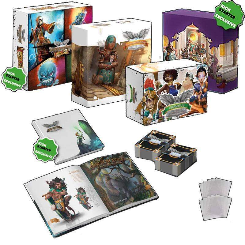 Dungeonology: Expedition Professor Pledge Plus All-In Bundle Add-On (Kickstarter Pre-Order Special) Kickstarter Board Game Game Steward