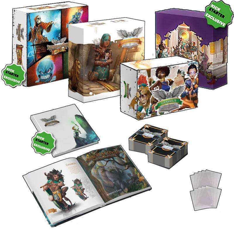 Dungeonology: The Expedition Professor Pledge plus All-In Bundle Add-On (Kickstarter Pre-Order Special) Kickstarter Board Game The Game Steward