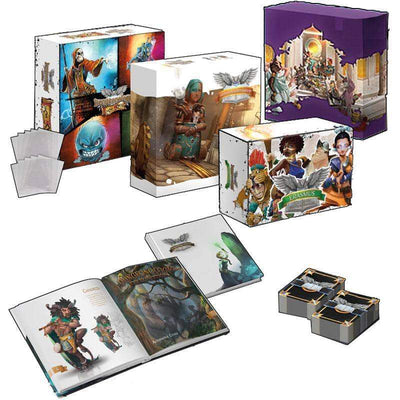 Dungeonology: The Expedition Professor Pledge Plus All-In Bundle Addle-On (jogo de tabuleiro do Kickstarter pré-encomenda) Game Steward