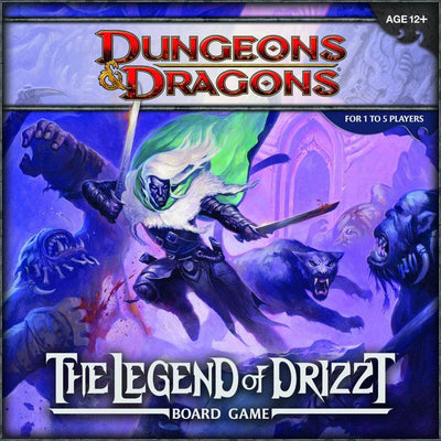 Dungeons &amp; Dragons: Legend of Drizzt Board Game (Retail Pre-Order Edition) Retail Board Game Wizards of the Coast KS001205B
