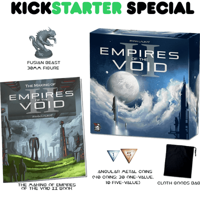 Empires of the Void II Deluxe Edition (Kickstarter Special) Kickstarter Board Game Red Raven Games