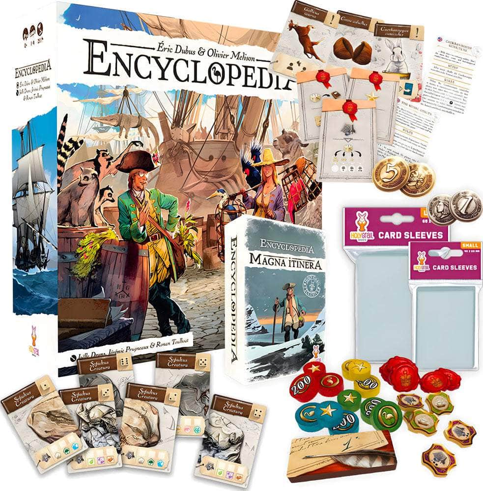 Encyclopedia: Naturalist Pledge Bundle (Kickstarter Pre-tilaus Special) Kickstarter Board Game Holy Grail Games KS001223a