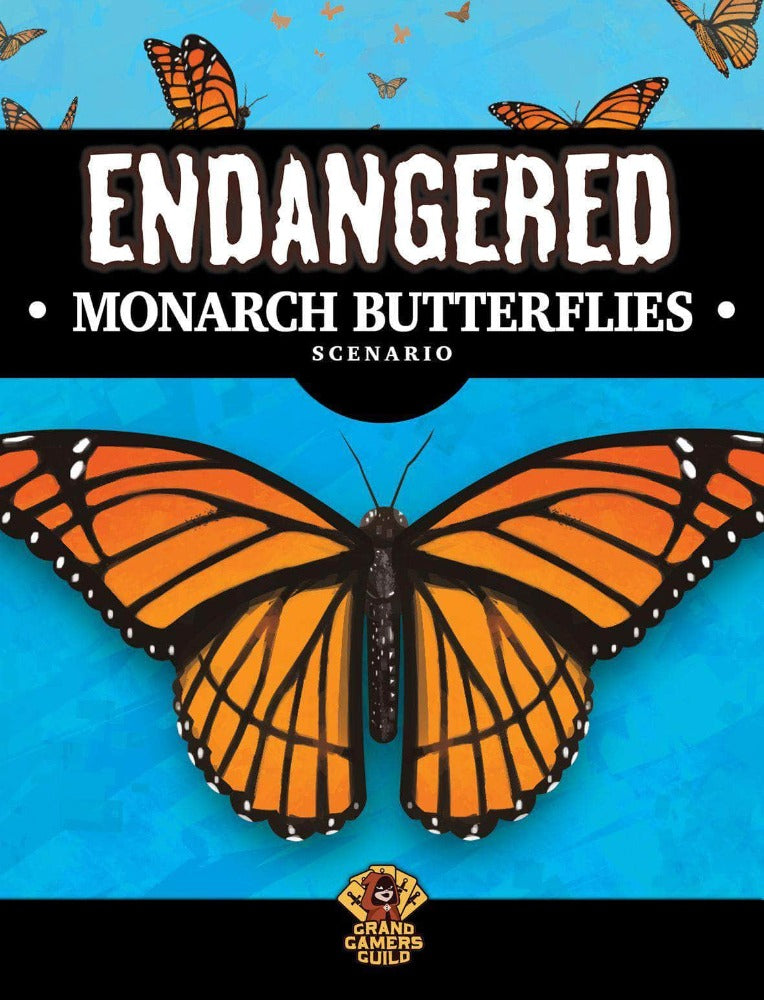 En peligro de extinción: expansión de mariposa de monarca (Kickstarter pre-orden especial) expansión del juego de mesa de kickstarter Grand Gamers Guild KS001224A