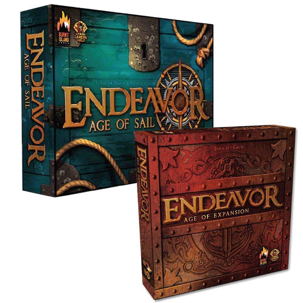 Endeavor: Age of Sail Plus Age of Exportion Bundle (Kickstarter Special Special) Burnt Island Games, גילדת Grand Gamesrs, 17wanzy Yihu BG, קרקס משחקי לוח, Cranio Creations Burnt Island Games