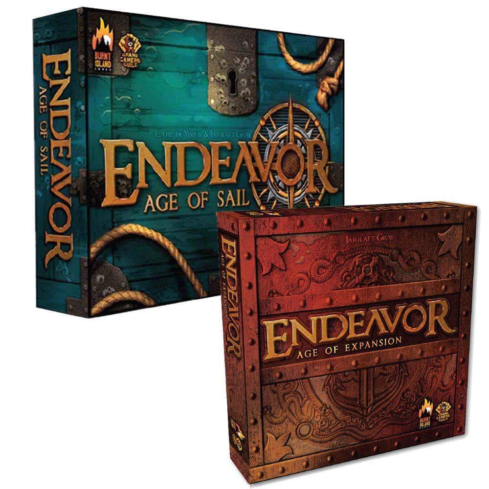 Endeavour: Age of Sail Plus Age of Expansion Bundle (Kickstarter Pre-order พิเศษ) เกมกระดาน Geek, Kickstarter Games, Games, Kickstarter เกมกระดานเกมกระดาน Burnt Island Games, Grand Gamesrs Guild, 17Wanzy Yihu BG, เกมกระดานละครสัตว์ Cranio Creations Burnt Island Games