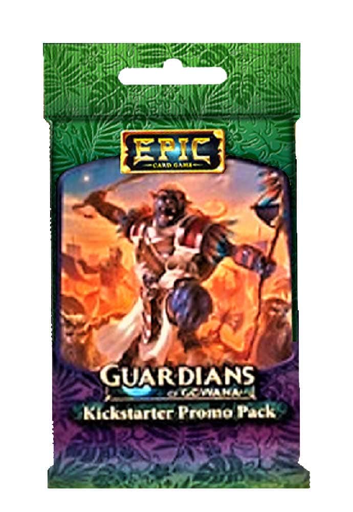Epic-korttipeli: Guardians of Gowana Promo Pack (Kickstarter Pre-tilaus Special) Kickstarter-korttipelin laajennus Wise Wizard Games KS001006B