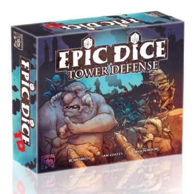 Juego de mesa Kickstarter de defensa de la torre de dados épica (especial de pre-pedido de Kickstarter) Golden Games