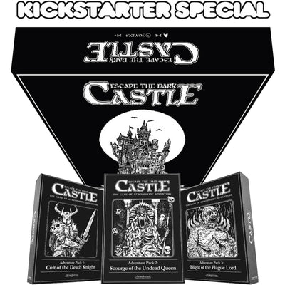 逃脱深色城堡6级承诺捆绑包（Kickstarter Special）Kickstarter棋盘游戏 Themeborne Ltd KS000833A