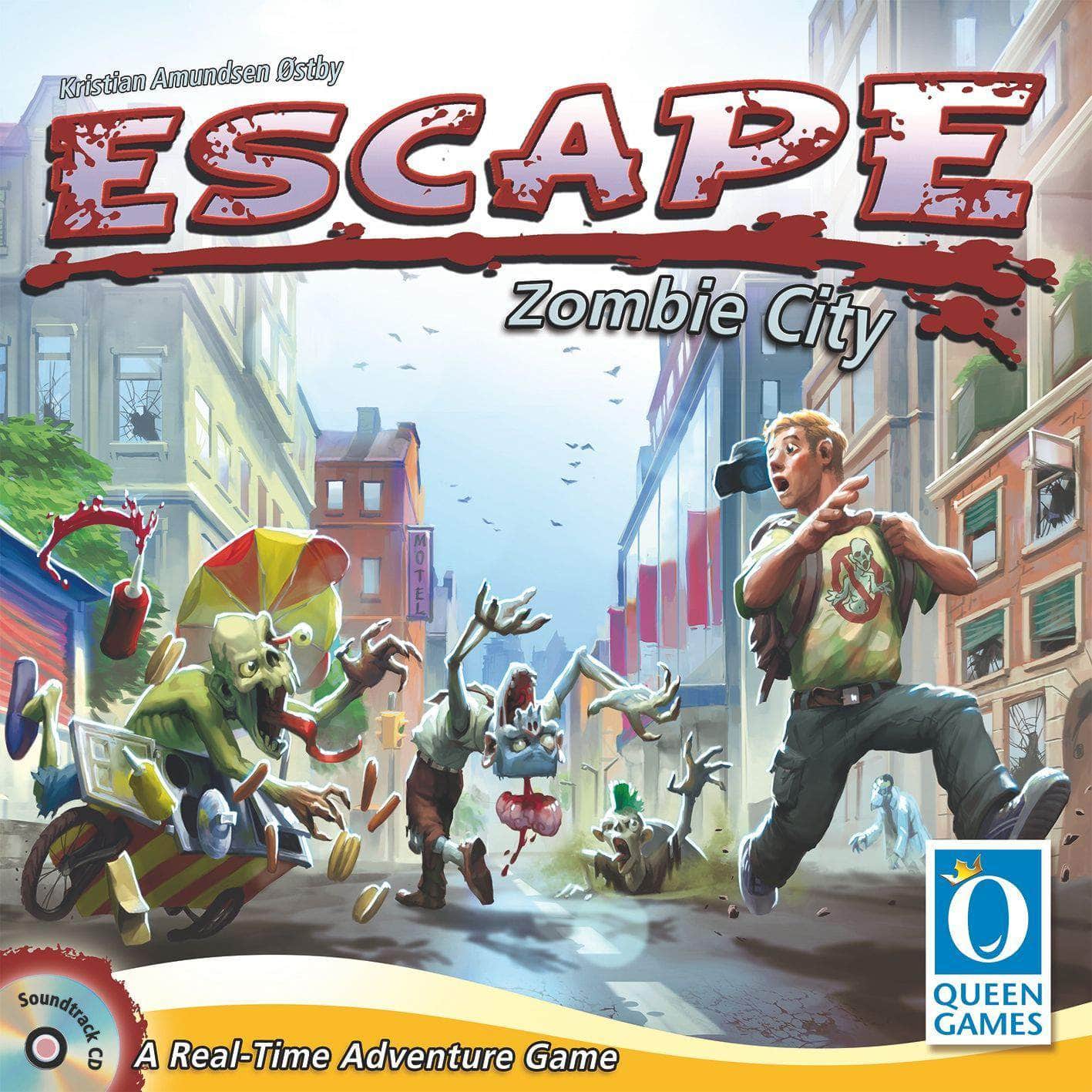Escape: Zombie City (Kickstarter Special) Kickstarter Board Game Queen Games KS800087A