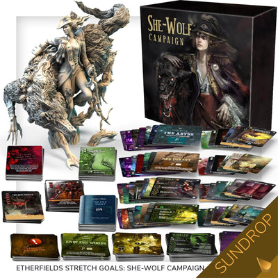 Etherfields: Dream God God All-in Docke Docking Bundle (Kickstarter Special Special) משחק Kickstarter Awaken Realms KS001043B