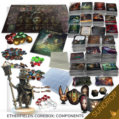 Etherfields: Dream God God All-in Docke Docking Bundle (Kickstarter Special Special) משחק Kickstarter Awaken Realms KS001043B