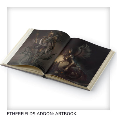 Etherfields: Dream God Collector&#39;s All-In Pledge Sundrop Bundle (Kickstarter förbeställning Special) Kickstarter Board Game Awaken Realms KS001043B