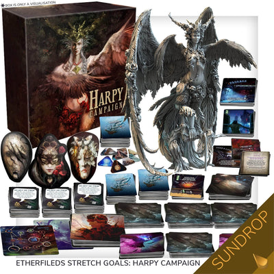 Etherfields: Dream God Collector&#39;s All-In Pledge Sundrop Bundle (Kickstarter Pre-Order Special) Kickstarter Board Game Awaken Realms KS001043B