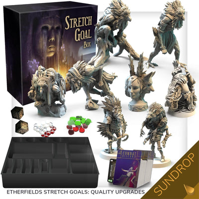 Etherfields：Dream God Collector&#39;s All-In Pledge Sundrop Bundle（Kickstarter Pre-Order Special）Kickstarterボードゲーム Awaken Realms KS001043B