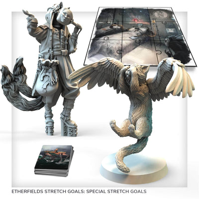 Etherfields: Dream Master GamePlay All-in Pledge Bundle (Kickstarter Pre-megrendelés Special) Kickstarter társasjáték Awaken Realms KS000958A