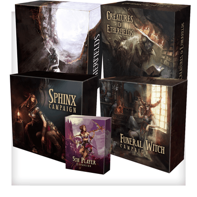Etherfields: Dream Master GamePlay All-in Pledge Bundle (Kickstarter Pre-megrendelés Special) Kickstarter társasjáték Awaken Realms KS000958A