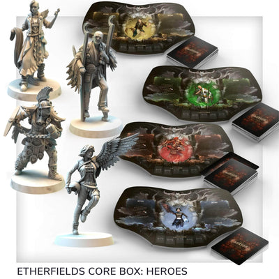 Etherfields: Dream Master Gameplay All-In Pledge Bundle (Kickstarter Pre-Order Special) Kickstarter Board Game Awaken Realms KS000958A