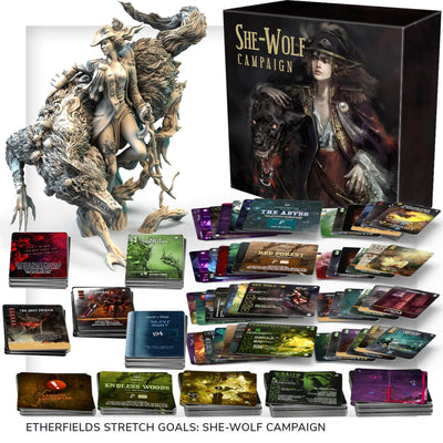 Etherfields: Dream Master GamePlay All-in Pledge Bundle (Kickstarter Pre-megrendelés Special) Kickstarter társasjáték Awaken Realms KS000958A
