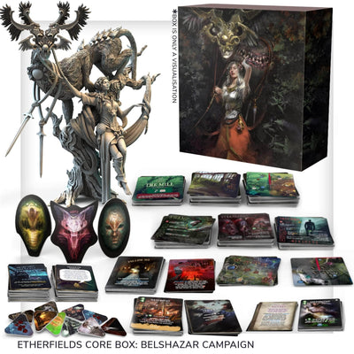 Etherfields：Dream Master GamePlay All-in Pledge Bundle（Kickstarter Pre-Order Special）Kickstarterボードゲーム Awaken Realms KS000958A