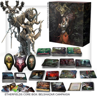 Etherfields: Dream Master Gameplay All-In Pledge Bundle (Kickstarter Pre-Order Special) Kickstarter Board Game Awaken Realms KS000958A