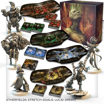 Etherfields：Dream Master Gameplay全新誓言捆綁包（Kickstarter預購特別節目）Kickstarter棋盤遊戲 Awaken Realms KS000958A
