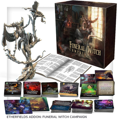 Etherfields: Dream Master Gameplay All-in Dockble Bundle (Kickstarter Special הזמנה מראש) משחק לוח קיקסטארטר Awaken Realms KS000958A