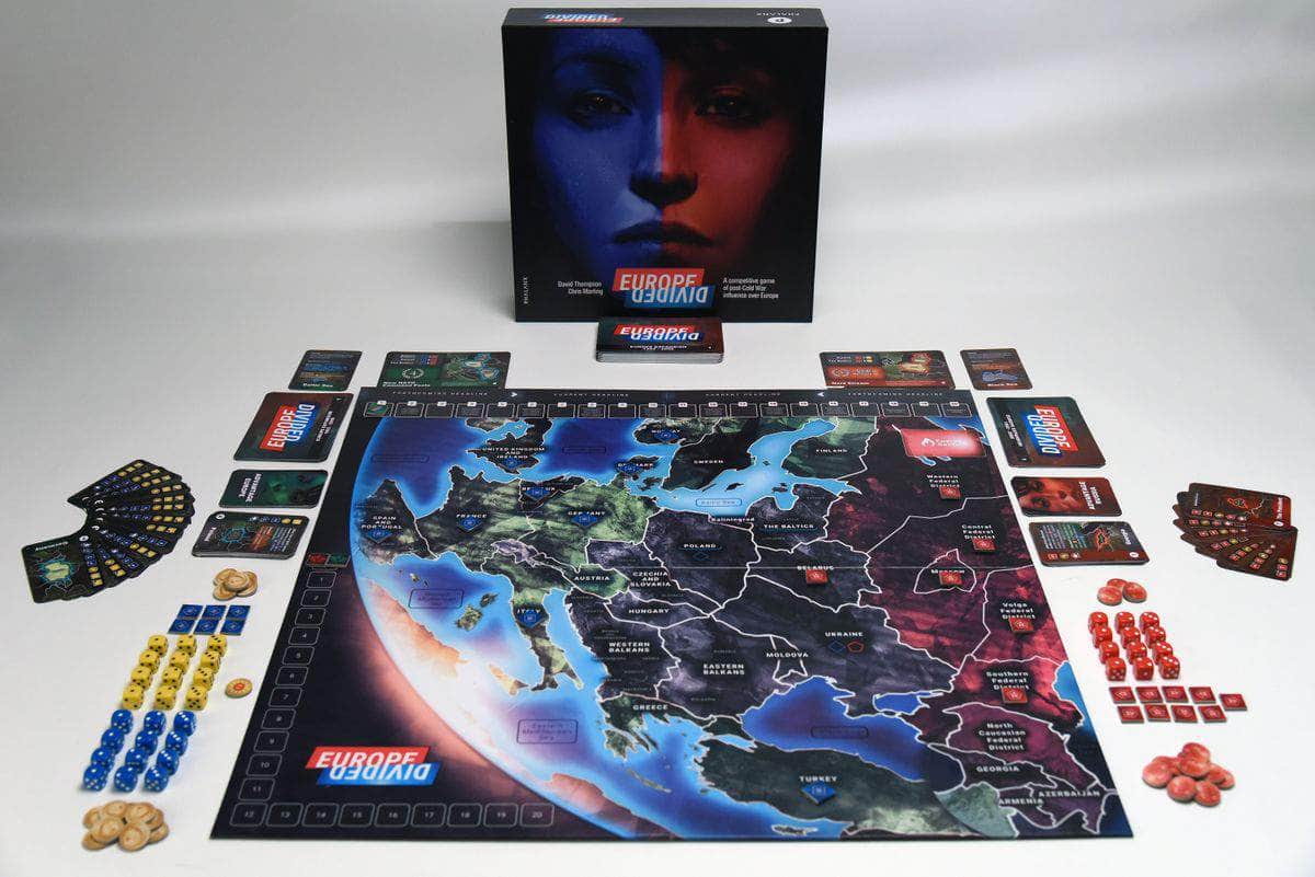 Europe Divided (Kickstarter Special) เกมกระดาน Kickstarter Phalanx KS800642A