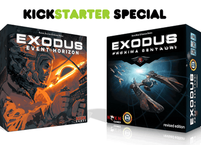 Exodus Proxima Centauri Plus Exodus Event Horizo​​n Expansion Bundle（Kickstarter Special）Kickstarterボードゲーム NSKN Games