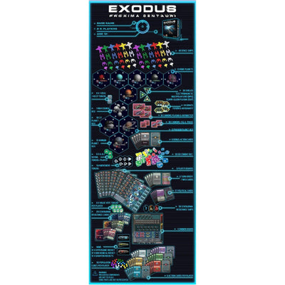 Exodus Proxima Centauri Plus Exodus Event Horizon Expansion Bundle (Kickstarter Special) Kickstarter Board Game NSKN Games