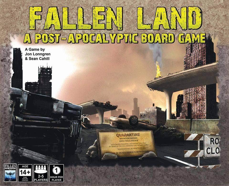 Fallen Land: un juego de mesa de mesa post apocalíptico (especial Kickstarter) Juego de mesa de Kickstarter Fallen Dominion Studios KS800132A