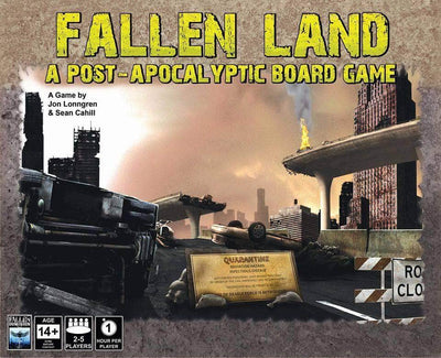 קרקע נופלת: משחק לוח פוסט אפוקליפטי (Kickstarter Special) משחק לוח קיקסטארטר Fallen Dominion Studios KS800132A