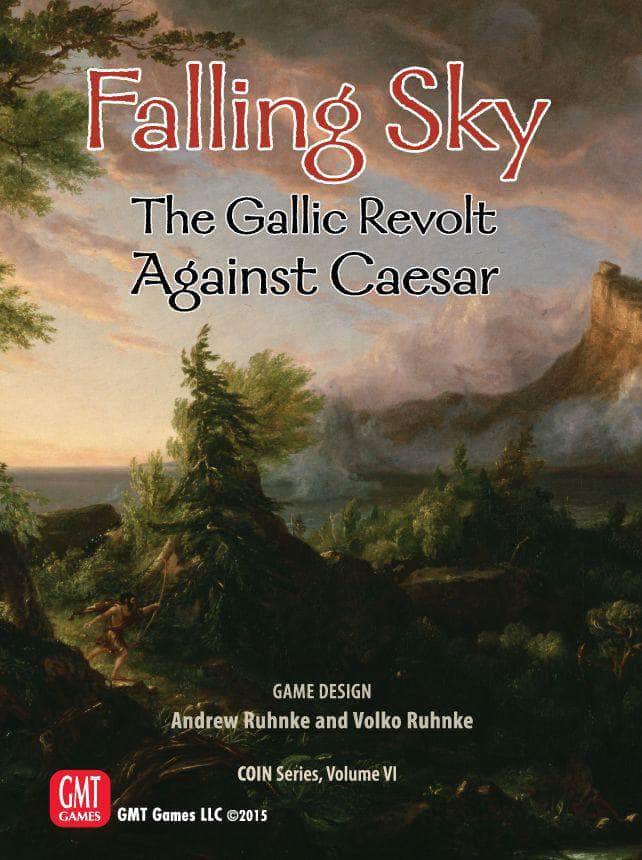 Sky Falling: The Gallic Revolt contra César (edição de varejo) jogo de tabuleiro de varejo GMT Games KS800426A