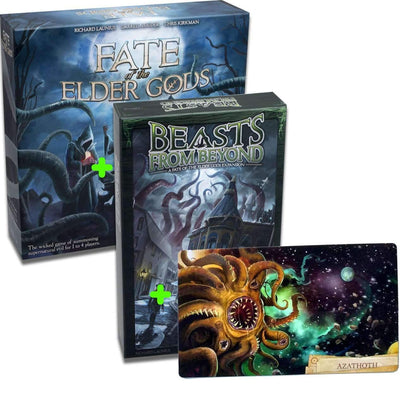 Fate of the Elder Gods Plus Beasts from Beyond Plus Azathoth Elder God God (Kickstarter Game de mesa de Kickstarter Greater Than Games (Nexus legendario)