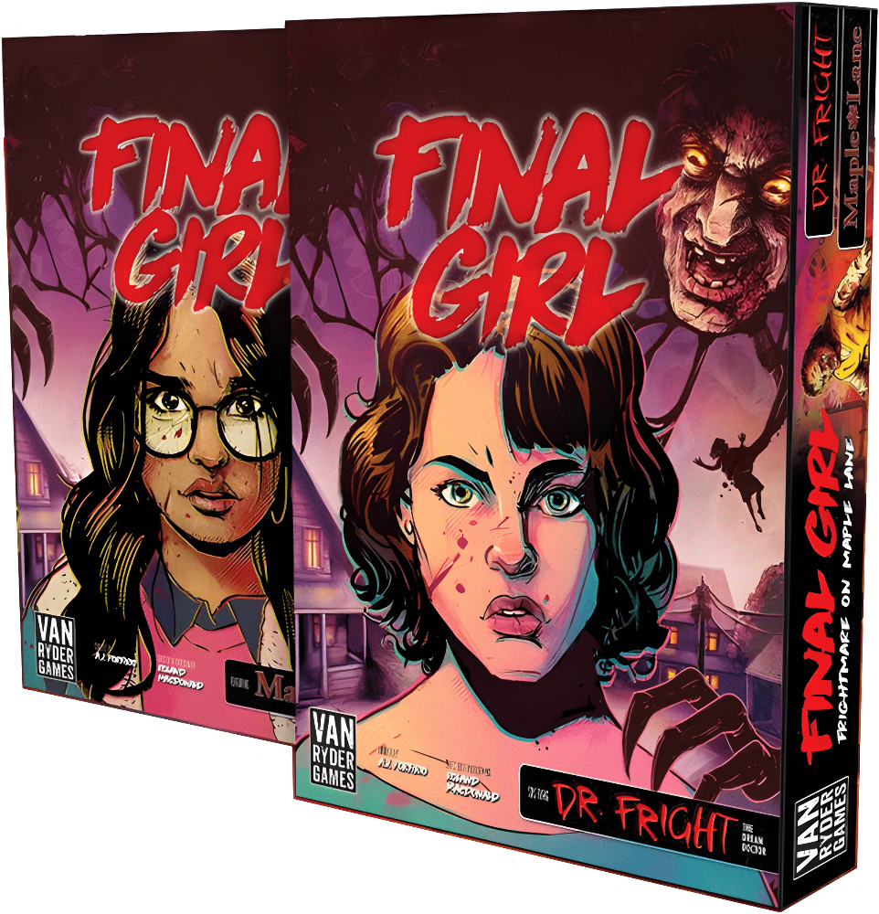 Final Girl: Frightmare op Maple Lane [Series 1] (Kickstarter pre-order Special) Kickstarter Board Game Expansion Van Ryder Games KS001081E