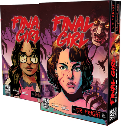 Végső lány: Frightmare a Maple Lane-en [1. sorozat] (Kickstarter Pre-Orans Special) Kickstarter társasjáték-bővítés Van Ryder Games KS001081E
