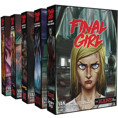 Final Girl: Full Fright in 3D Pledge Plus Game Mats Bundle (Kickstarter Pre-tilaus Special) Kickstarter Board Game Van Ryder Games KS001081a