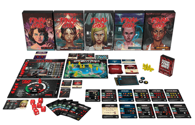 Final Girl: Full Fright in 3D Pledge Plus Game Mats Bundle (Kickstarter Pre-tilaus Special) Kickstarter Board Game Van Ryder Games KS001081a