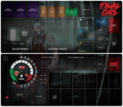 Final Girl: Full Fright in 3D Pledge Plus Game Mats Bundle (Kickstarter Pre-tilaus Special) Kickstarter Board Game Van Ryder Games KS001081a