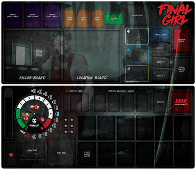 Final Girl: Full Fright In 3D Pledge Plus Game Mats Bundle (طلب خاص لطلب مسبق من Kickstarter) لعبة Kickstarter Board Van Ryder Games KS001081A