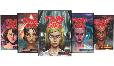 Final Girl: Full Fright In 3D Pledge Plus Game Mats Bundle [Series 1] (Kickstarter Pre-Order Special) Kickstarter Board Game Van Ryder Games KS001081A