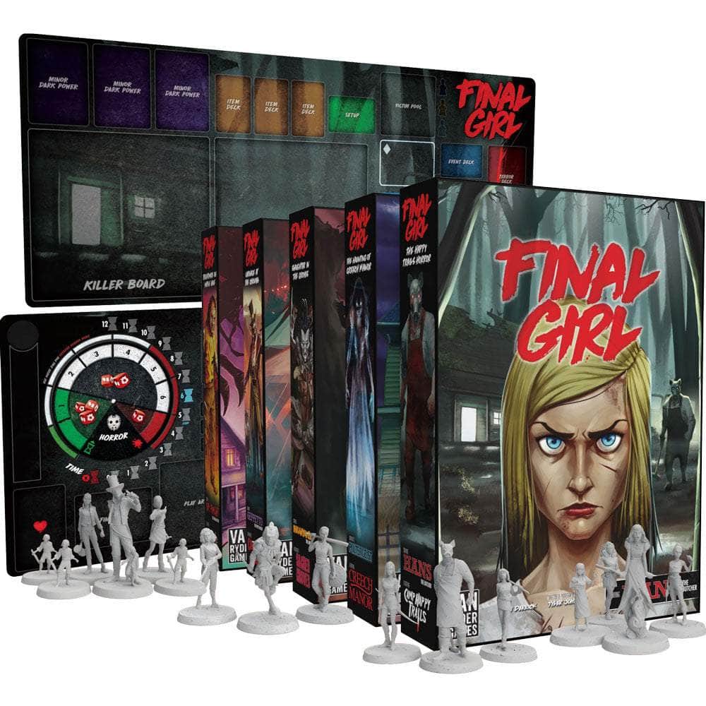 Final Girl: Full Fund in 3D Pledge Plus Game Mats Bundle [Série 1] (Kickstarter pré-encomenda especial) jogo de tabuleiro Kickstarter Van Ryder Games KS001081A