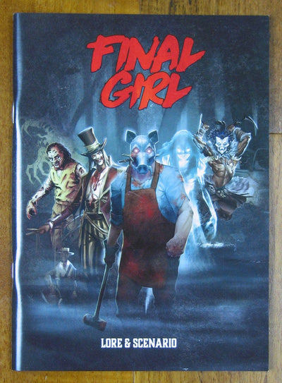 Final Girl: كتاب المعرفة والسيناريو (طلب خاص لطلب مسبق من Kickstarter) توسيع لعبة Kickstarter Board Van Ryder Games KS001081G